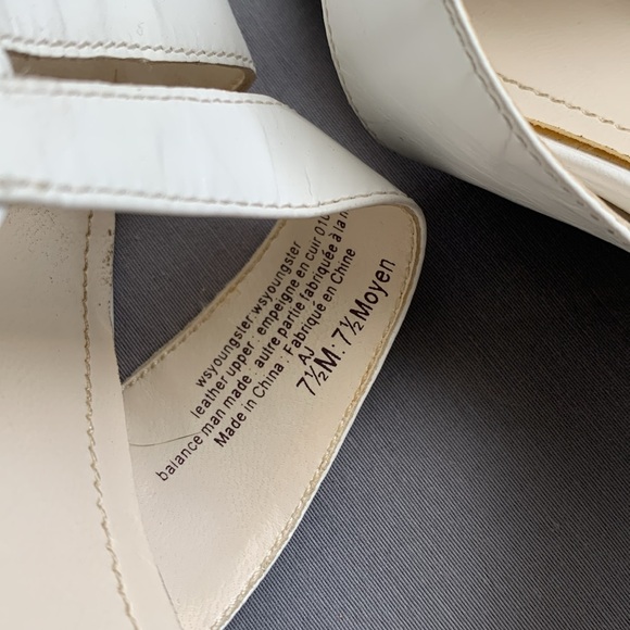 Summer heels  sandels white - Picture 4 of 4